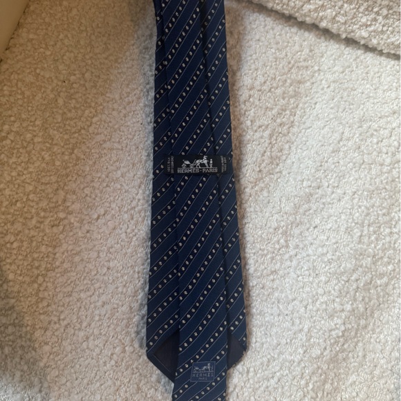 Blue Striped Men\'s Tie